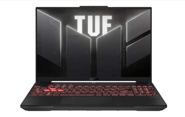 מחשב נייד Asus TUF A16 FA607NUG GAMING Ryzen™ 7 7445HS 512GB SSD 16GB 16" WUXGA (1920x1200) 144Hz WIN11 NVIDIA® RTX 4050 6144MB MECHA GRAY RGB Backlit Keyboard  -   FA607NUG-WH73