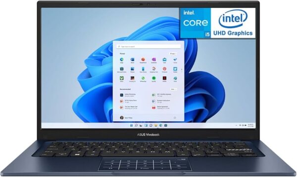 מחשב נייד Asus VivoBook X1404VA-I512256 Core™ i5-1334U 256GB SSD 12GB 14" (1920x1080) WIN11 QUIET BLUE  -   X1404VA-I512256
