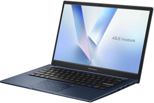 מחשב נייד Asus VivoBook X1404VAP-V14.C58256 Core™ 5 120U 256GB SSD 8GB 14" (1920x1080) WIN11 QUIET BLUE  -   X1404VAP-V14.C58256