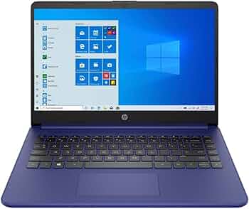 מחשב נייד מחודש HP 14-DQ0803 Celeron® N4120 64GB eMMC 4GB 14" (1366x768) TOUCHSCREEN WIN11 S MOONLIGHT BLUE