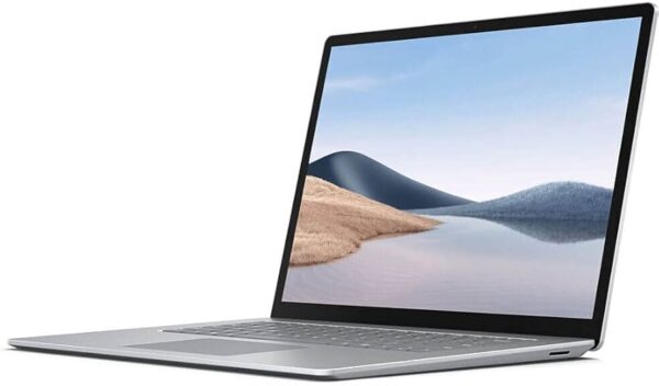 מחשב נייד מחודש Microsoft Surface Laptop 4 Core™ i7-1185G7 256GB SSD 16GB 15" (2496x1664) TOUCHSCREEN WIN11 Pro PLATINUM