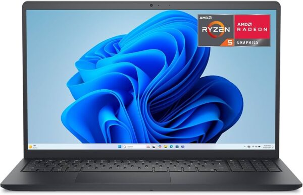 מחשב נייד Dell 15 DC15255 AMD Ryzen™ 5 7520U 512GB SSD 8GB 15.6" (1920x1080) 120Hz WIN11 CARBON BLACK 1-year on-site warranty LDC15255-A391BLK-PUS