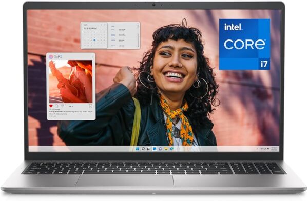 מחשב נייד Dell Inspiron 3530 Core™ i5-1335U 512GB SSD 16GB 15.6" (1920x1080) 120Hz WIN11 CARBON BLACK 1-year on-site warranty Branded Brown Box with Dell Logo, not a retail box, NEW factory sealed