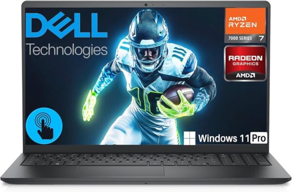 מחשב נייד Dell Inspiron 3535 AMD™ Ryzen 7 7730U 16GB 512GB 15.6" (1920x1200) WIN11 Home SPANISH Keyboard SCRATCH & DENT INS0188595-R0024882-SD