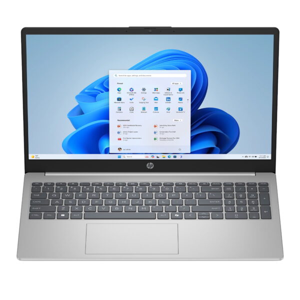 מחשב נייד מחודש  HP 15-FD0125ST Core™ i5-1334U512GB SSD 16GB 15.6" (1920x1080) WIN11 NATURAL SILVER Backlit Keyboard FP Reader 0.73" thin, 3.5 lbs.  -   B5RF0UAR#ABA