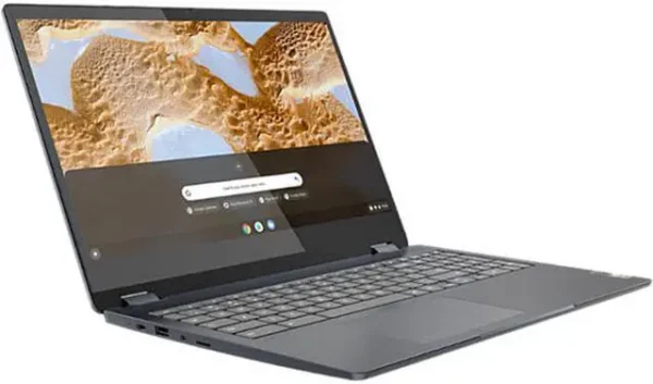 מחשב נייד מחודש  Lenovo FLEX 3 15IJL7 2-IN-1 Celeron® Dual-Core N4500 64GB SSD 4GB 15.6" (1920x1080) TOUCHSCREEN CHROME OS ABYSS BLUE  -   82T3000DUS
