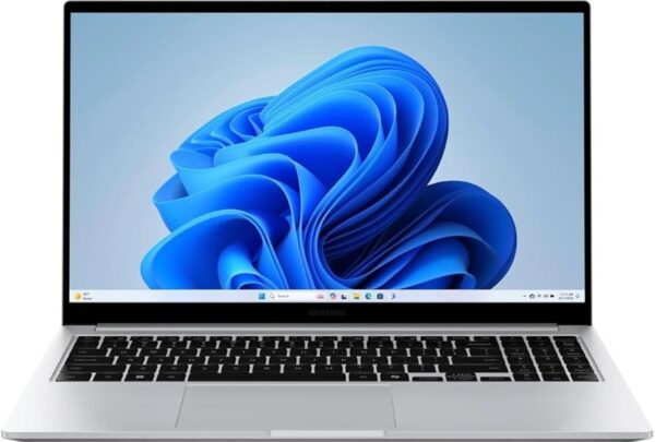 מחשב נייד Samsung Galaxy Book4 Core™ 7 150U 512GB SSD 16GB 15.6" (1920x1080) WIN11 SILVER Backlit Keyboard FP Reader .61" thin, 3.42 lbs.