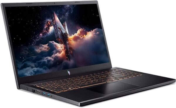 מחשב נייד Acer NITRO V 15 ANV15-52-57BB GAMING Core™ i5-13420H 512GB SSD 16GB 15.6" (1920x1080) 165Hz WIN11 NVIDIA® RTX 5050 8192MB OSIDIAN BLACK Backlit Keyboard