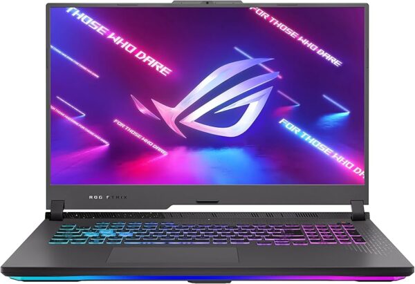 מחשב נייד מחודש Asus ROG STRIX G713PV-WS94 GAMING AMD Ryzen™ 9 7845HX 1TB SSD 16GB 17.3" (2560x1440) 240Hz WIN11 NVIDIA® RTX 4060 8192MB ECLIPSE GRAY Backlit Keyboard