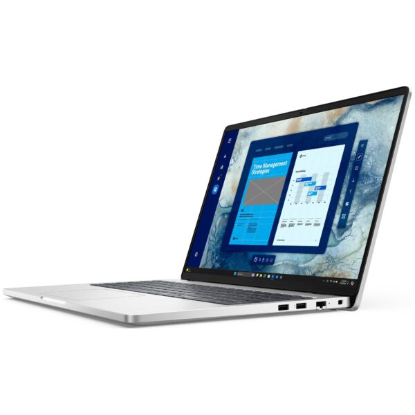 מחשב נייד מחודש Dell Pro 16 Core™ Ultra 7 265U 512GB SSD 16GB 16" (1920x1200) TOUCHSCREEN WIN11 Pro PLATINUM SILVER Backlit Keyboard 1-year on-site warranty