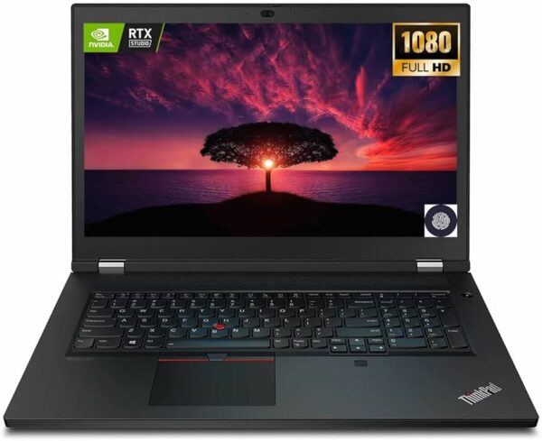 מחשב נייד מחודש Lenovo ThinkPad P17 Gen 2 MOBILE WORKSTATION Xeon® W-11855M 1TB SSD 32GB 17.3" (1920x1080) IPS WIN11 Pro IR Webcam NVIDIA® RTX A4000 8192MB BLACK Backlit Keyboard FP Reader