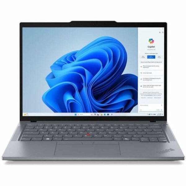 מחשב נייד Lenovo ThinkPad T14s Gen 5 Core™ Ultra 7 155U 512GB SSD 16GB 14" WUXGA (1920x1200) IPS WIN11 Pro IR Webcam BLACK Backlit Keyboard FP Reader