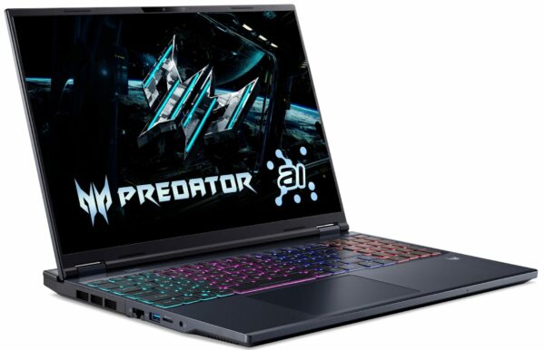 מחשב נייד Acer PREDATOR HELIOS 18 PH18-73-962W GAMING Core Ultra 9 275HX 2TB SSD 64GB 18" (3810x2400) 120Hz WIN11 NVIDIA RTX 5090 24576MB BLACK RGB Per Key Backlit Keyboard