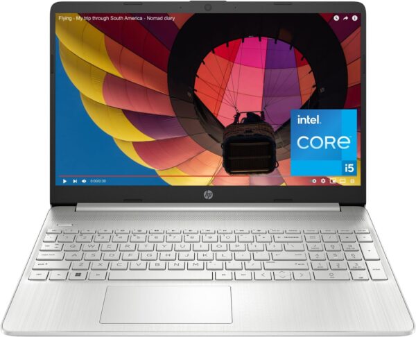 מחשב נייד מחודש  HP 15-FD0153 Core i5-1334U 512GB SSD 8GB 15.6" (1920x1080) WIN11 NATURAL SILVER SCRATCH & DENT