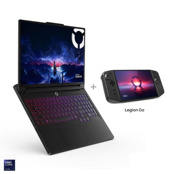 מחשב נייד מחודש  Lenovo LEGION 7 16IAX10H GAMING Core Ultra 9 275HX 2TB SSD 64GB 16" (2560x1600) OLED 240Hz WIN11 NVIDIA RTX 5090 24576MB ECLIPSE BLACK RGB Backlit Keyboard