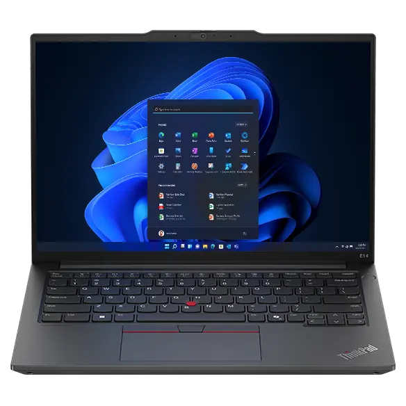 מחשב נייד מחודש  Lenovo ThinkPad E14 Gen 6 Core Ultra 5 125 512GB SSD 16GB 14" (1920x1200) WIN11 Pro GRAPHITE BLACK Backlit Keyboard FP Reader
