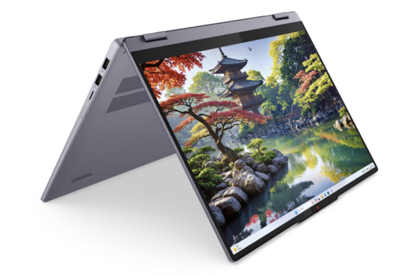 מחשב נייד Lenovo 5 16IAL10 2-IN-1 16 Core Ultra 7 255U 1TB SSD 32GB 16" WUXGA (1920x1200) TOUCHSCREEN IPS WIN11 IR Webcam COSMIC BLUE Backlit Keyboard Digital Pen