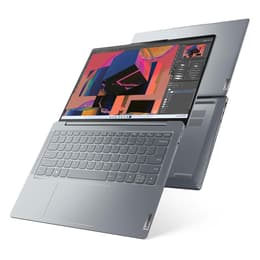 מחשב נייד Lenovo SLIM 7 14IRP8 Core i7-1360P 512GB SSD 16GB 14.5" (2880x1800) 120Hz TOUCHSCREEN WIN11 MISTY GRAY Backlit Keyboard FP Reader